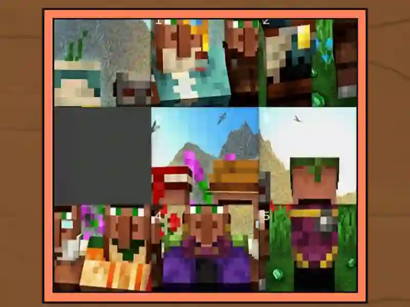 Xogo Puzzle Minecraft en liña