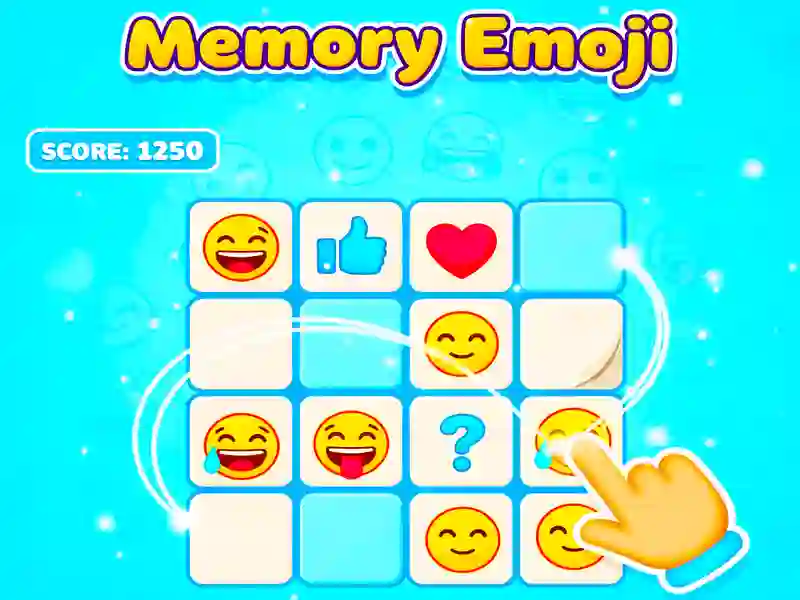 Xogo Memory Emoji en liña