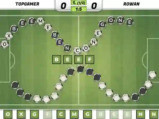 Xogo Wordsoccer.io en liña