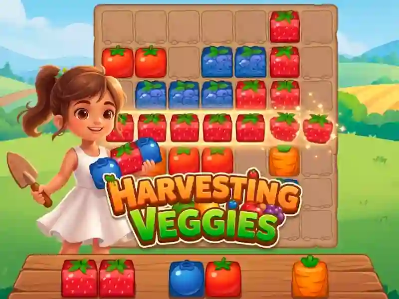 Xogo Harvesting Veggies en liña