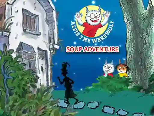 Xogo Alfie The Werewolf: Soup Adventure en liña
