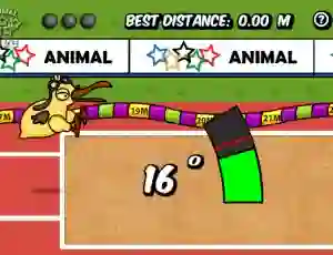 Xogo Animal Olympics Triple Jump en liña
