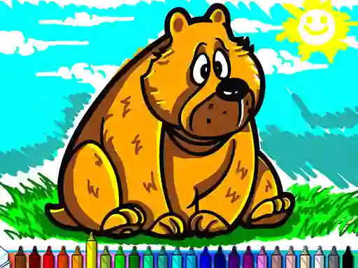 Xogo Coloring Book Animals en liña