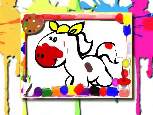 Xogo Horse Coloring Book en liña