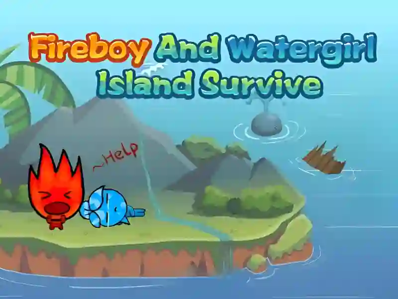 Xogo Fireboy and Watergirl Island Survive en liña