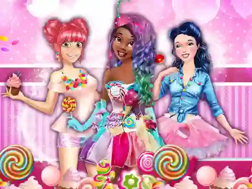Xogo Sweet Party With Princesses en liña