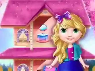 Xogo Princess Doll House Decoration en liña