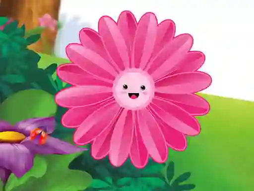 Xogo Funny Flowers Jigsaw en liña