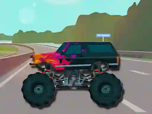 Xogo Extreme Monster Trucks Memory en liña