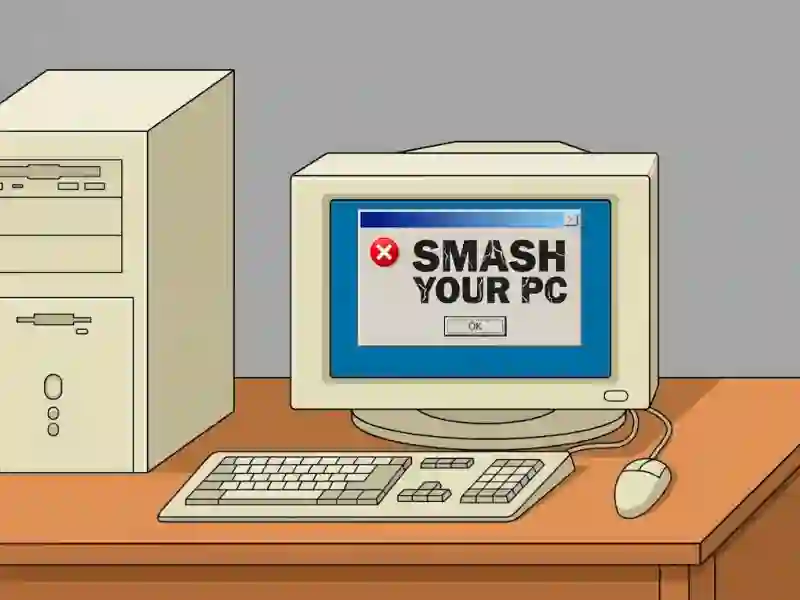 Xogo Smash Your PC en liña