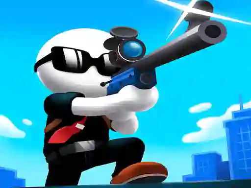 Xogo Stickman Sniper Hero en liña