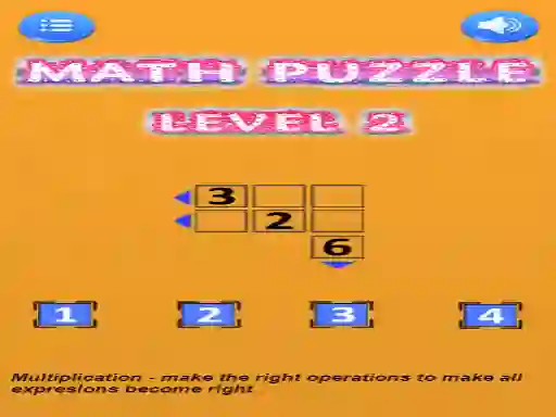 Xogo Math puzzle en liña