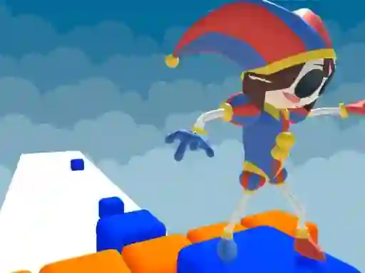 Xogo Digital Circus Tower Runner en liña
