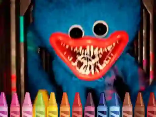 Xogo Huggy Wuggy Coloring en liña