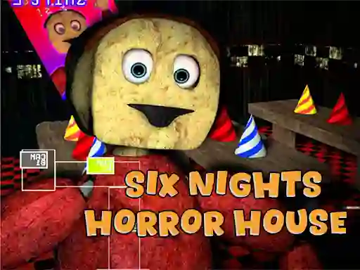 Xogo Six Nights at Horror House en liña