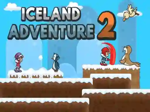 Xogo Icedland Adventure 2 en liña