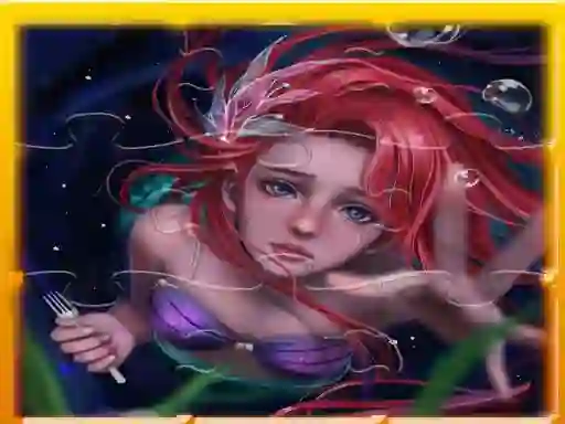 Xogo Mermaid Ariel Princess Jigsaw Puzzle en liña