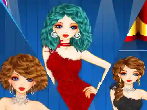 Xogo Fashion Girl Dressup en liña