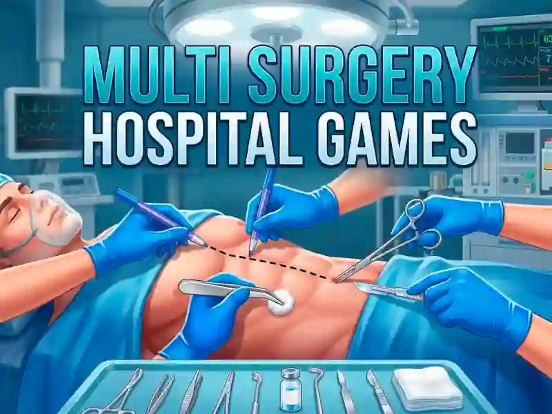 Xogo Multi Surgery Hospital Games en liña