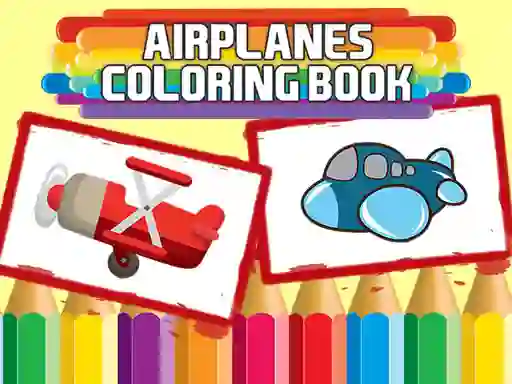 Xogo Airplanes Coloring Book en liña