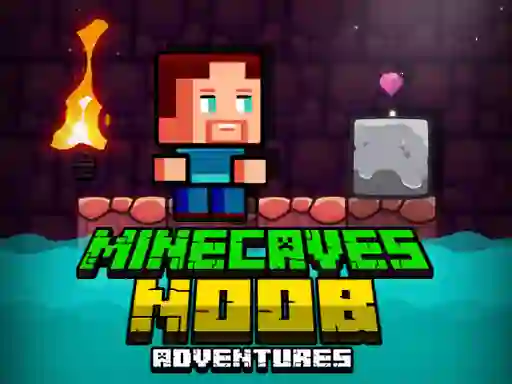Xogo Minecaves Noob Adventure en liña