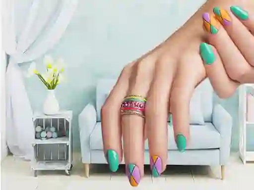 Xogo Nail Art Puzzle en liña