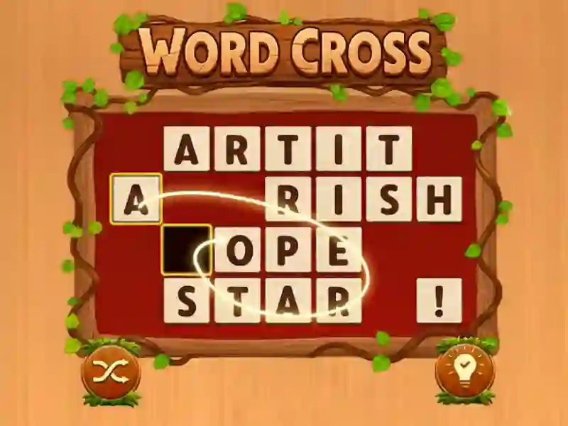 Xogo Word Cross en liña