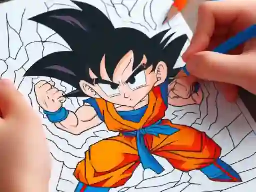 Xogo Anime Coloring Book en liña
