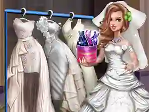 Xogo Sery Wedding Dolly Dress Up en liña