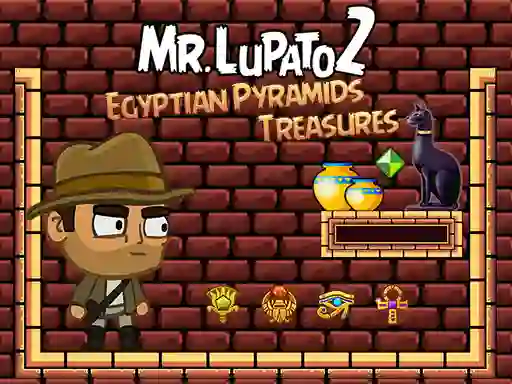 Xogo Mr Lupato 2: Egyptian Pyramids Treasures en liña
