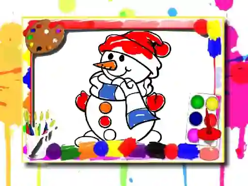 Xogo Winter Coloring Book en liña