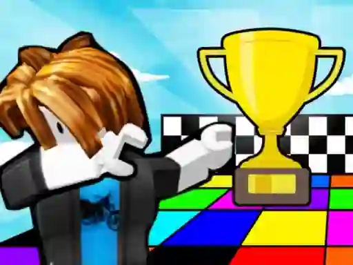 Xogo Color Race Obby en liña