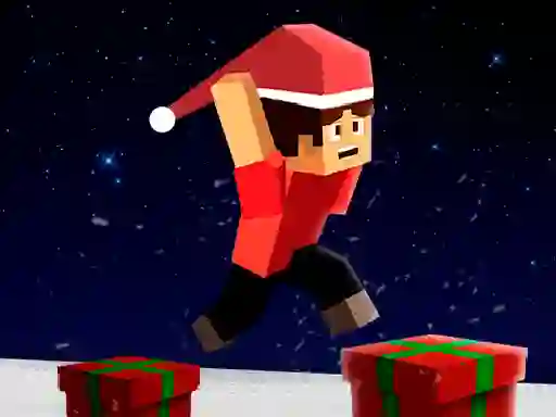Xogo Parkour Block Xmas Special en liña