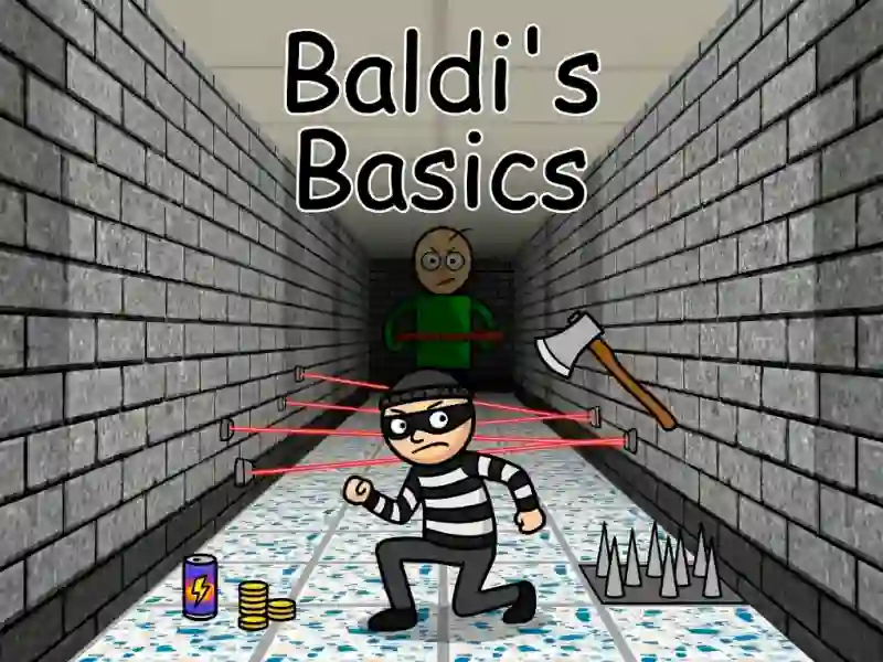 Xogo Baldi's Basics en liña