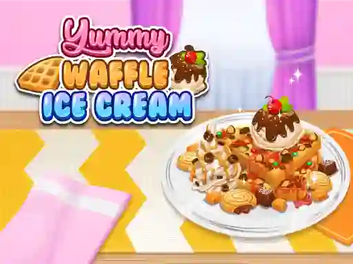 Xogo Yummy Waffle Ice Cream en liña