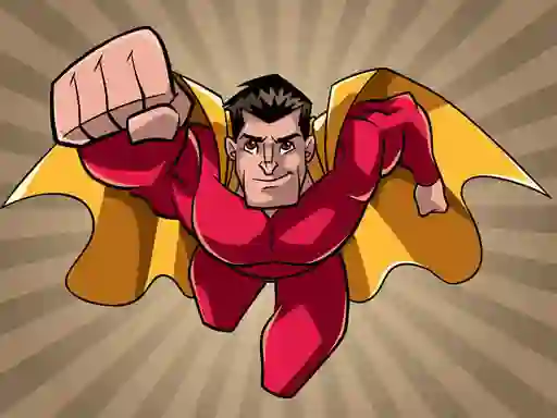 Xogo Aamazing Superheroes Coloring en liña