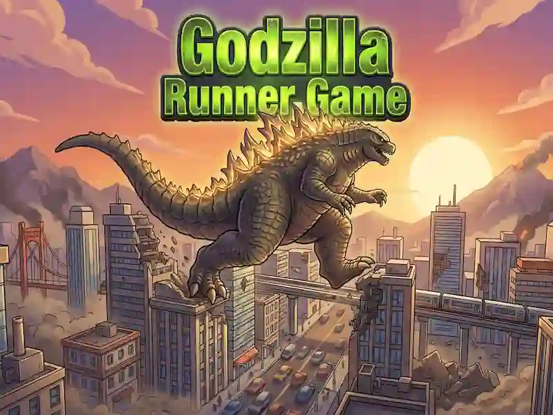 Xogo Godzilla Runner Game en liña