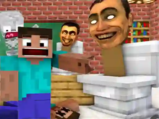 Xogo Minecraft Skibidi Toilet en liña