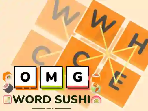 Xogo OMG Word Sushi en liña
