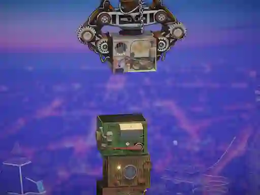 Xogo Steampunk Tower Builder en liña