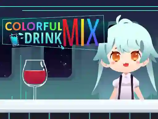 Xogo Colorful Mix Drink en liña