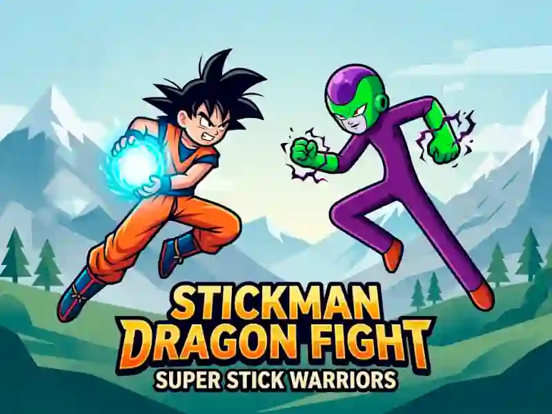 Xogo Stickman Dragon Fight - Super Stick Warriors en liña