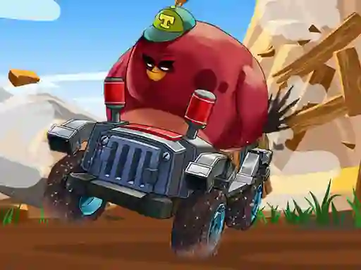 Xogo Crazy Birds Kart Hidden Stars en liña