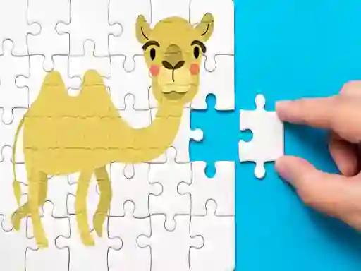 Xogo Bactrian Camel Puzzle Challenge en liña