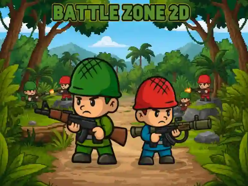 Xogo Battle Zone 2D en liña