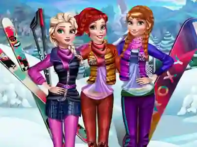 Xogo Princesses Visit Arendelle en liña