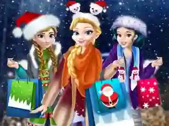 Xogo Princess Christmas Mall Shopping en liña