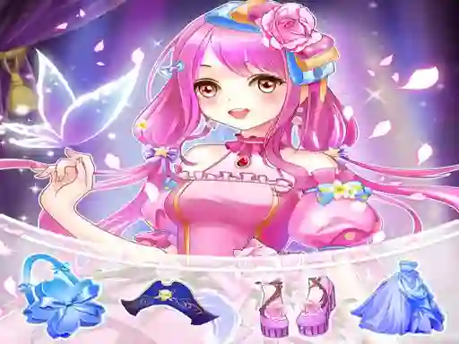 Xogo Girl Dress Up en liña