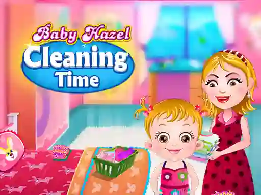 Xogo Baby Hazel Cleaning Time en liña