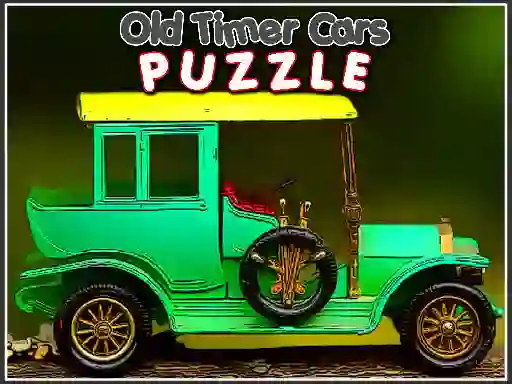 Xogo Old Timer Cars Puzzle en liña